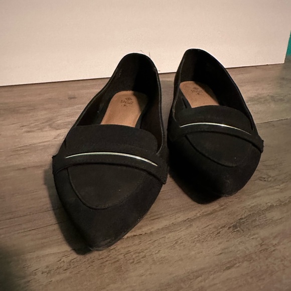 Black Suede Flats - Picture 3 of 7